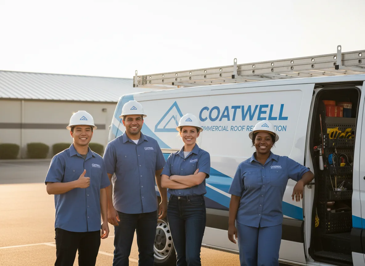 Commercial roof coating company in Benton City, MO